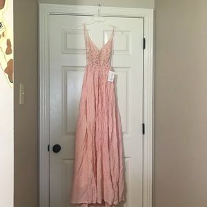 NWT Parvenue Pink Medium Maxi